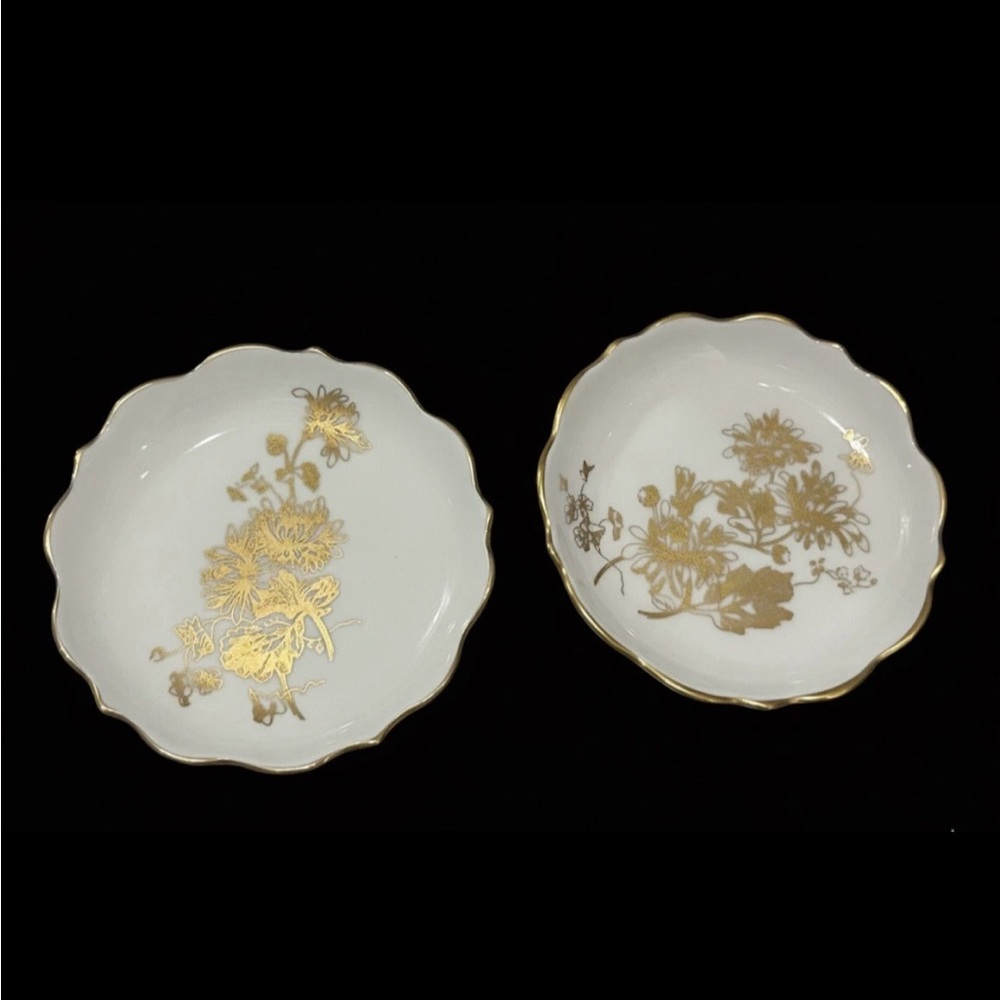 HAMMERSLEY & CO BONE CHINA GOLD SMALL DISH